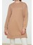 Kadın Tesettür Moda Şık Regular Bisiklet Yaka Düşük Kol Uzun 2li Paket Basic Örme Sweatshirt 1