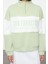 Kadın Moda Regular Fermuarlı Yaka Düşük Kol Regular Basic Baskılı Kalın Içi Polarlı Örme Sweatshirt 1