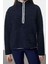 Kadın Moda Şık Regular Dik Yaka Düşük Kol Regular Peluş Örme Spor Sweatshirt 1