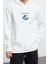Kadın Moda Şık Bol Kapüşonlu Standart Kol Regular Hokusai Lisans Unıex Normal Kesim Sweatshirt 3