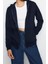 Kadın Moda Şık Oversize Kapüşonlu Düşük Kol Uzun Geniş Kalıp Kalın Içi Polarlı Sweatshirt 3