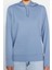 Kadın Moda Şık Regular Kapüşonlu Standart Kol Regular Ince Örme Sweatshirt 1