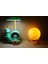 Geyik Tepe Lambalı Masa - Gece Lambası Ve 3d Led Küre 1