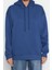 Kadın Moda Bol Kapüşonlu Düşük Kol Uzun Kalın Içi Polarlı Cep Detaylı Normal Kalıp Örme Sweatshirt 4