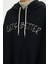 Kadın Moda Şık Relaxed Kapüşonlu Düşük Kol Uzun Kalın Içi Polarlı Triko Bant Detaylı Örme Sweatshirt 3