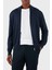 % 100 Yün Regular Fit Fermuarlı Dik Yaka Hırka Erkek Hırka 55144 22792 905 1