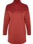 Kadın Tesettür Moda Şık Regular Dik Yaka Standart Kol Regular Örme Sweatshirt Tunik 1