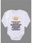 Uzun Kollu Organik Pamuk Baskılı Bebek Body Çıtçıtlı Zıbın ZBN037 1