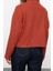 Kadın Fermuarlı Yaka Düşük Kol Selanik Triko Fermuarlı Yaka Normal Kalıp Örme Sweatshirt 5