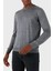 Yün Karışımlı Slim Fit Bisiklet Yaka Kazak Erkek Kazak 57167 13190 071 2