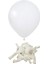 18 Inç Beyaz Jumbo Büyük Boy Balon 45 cm 2