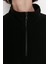Kadın Fermuarlı Yaka Düşük Kol Selanik Triko Fermuarlı Yaka Normal Kalıp Örme Sweatshirt 4