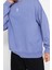 Moda Bol Bisiklet Yaka Standart Kol Standart Geniş Kesim %100 Pamuk Eskitme Mistik Sweatshirt 2