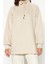 Kadın Tesettür Moda Şık Regular Kapüşonlu Standart Kol Regular Dalgıç Scuba Örme Sweatshirt 1