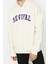Unisex Moda Şık Oversize Kapüşonlu Standart Kol Regular Geniş Kesim Içi Polar Sıcak Tutan Sweatshirt 1