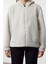 Kadın Moda Regular Kapüşonlu Düşük Kol Regular Peluş Normal Kalıp Fermuarlı Kalın Örme Sweatshirt 1