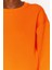 Kadın Moda Şık Crop Dik Yaka Düşük Kol Crop Rahat Kesim Crop Basic Kalın Içi Polarlı Örme Sweatshirt 4
