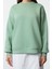 Kadın Moda Oversize Bisiklet Yaka Düşük Kol Uzun Rahat Kesim Basic Kalın Içi Polarlı Örme Sweatshirt 1