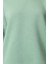 Kadın Moda Oversize Bisiklet Yaka Düşük Kol Uzun Rahat Kesim Basic Kalın Içi Polarlı Örme Sweatshirt 4
