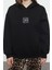 Kadın Moda Şık Bol Kapüşonlu Düşük Kol Uzun Geniş Kalıp Nakışlı Kalın Içi Polarlı Örme Sweatshirt 1