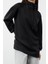 Kadın Tesettür Moda Şık Regular Kapüşonlu Standart Kol Regular Dalgıç Scuba Örme Sweatshirt 3