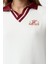 Kadın Moda Şık Bol Polo Yaka Düşük Kol Uzun Nakışlı Gneiş Kalıp Kalın Içi Polarlı Örme Sweatshirt 4