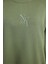 Kadın Moda Şık Regular Bisiklet Yaka Düşük Kol Crop Fit Nakışlı Kalın Içi Polarlı Örme Sweatshirt 4