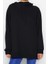 Kadın Moda Şık Bol Kapüşonlu Düşük Kol Uzun Şardonlu Örme Sweatshirt 1