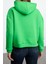 Kadın Moda Regular Kapüşonlu Düşük Kol Regular Normal Kalıp Basic Kalın Içi Polarlı Örme Sweatshirt 5