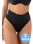 Kadın Dikişsiz Alt Karın Toparlayıcı String Külot Korse 3'lü Set 1