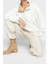 Kadın Dik Yaka Standart Kol Normal Kalıp Çıtçıtlı Dikiş Detaylı Kalın Örme Sweatshirt 2
