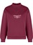 Kadın Moda Bol Fermuarlı Yaka Düşük Kol Uzun Kalın Içi Polarlı Fermuarlı Geniş Kalıp Örme Sweatshirt 1