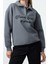 Kadın Oversize Gömlek Yaka Düşük Kol Uzun Gömlek Yaka Nakışlı Fit Kalın Içi Polarlı Örme Sweatshirt 2