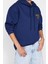 Kadın Kapüşonlu Düşük Kol Standart Normal Kalıp Nakışlı Kalın Polarlı Örme Sweatshirt 3