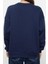 Kadın Bol Bisiklet Yaka Düşük Kol Uzun Slogan Baskılı Geniş Kalıp Kalın Içi Polarlı Örme Sweatshirt 5