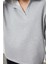 Kadın Moda Şık Bol Kapüşonlu Düşük Kol Uzun Geniş Kalıp Kalın Örme Sweatshirt 4
