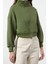 Kadın Fermuarlı Yaka Düşük Kol Normal Kalıp Fermuarlı Kalın Içi Polarlı Örme Sweatshirt 1