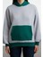 Kadın Moda Şık Bol Kapüşonlu Düşük Kol Uzun Geniş Yaka Kalın Içi Polarlı Örme Sweatshirt 1