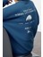 Kadın Bol Bisiklet Yaka Düşük Kol Uzun Geniş Kalıp Slogan Baskılı Kalın Içi Polarlı Örme Sweatshirt 2
