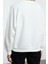 Kadın Relaxed Bisiklet Yaka Reglan Kol Uzun Taş Rahat Kalıp Kalın Içi Polarlı Örme Sweatshirt 5