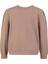Büyük Beden Tarz Regular Bisiklet Yaka Balon Kol Regular Selanik Ince Örme Sweatshirt 5
