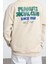 Tarz Bol Bisiklet Yaka Standart Kol Regular Unısex Geniş Kesim Sweatshirt 5