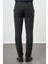 Koyu Antrasit Düz Gabardin Slim Fit Casual Pantolon 1003245108 2