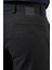 Koyu Antrasit Düz Gabardin Slim Fit Casual Pantolon 1003245108 4