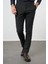 Koyu Antrasit Düz Gabardin Slim Fit Casual Pantolon 1003245108 5