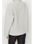 Tarz Oversize Dik Yaka Standart Kol Uzun Polar Fermuarlı Uzun Kol Cep Detaylı Örme Sweatshirt 4