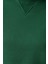Bisiklet Yaka Düşük Kol Crop Kalın Polarlı Geniş Kalıp Crop Basic Örme Sweatshirt 3