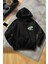 Unisex Tarz Regular Kapüşonlu Standart Kol Standart Normal Kesim Sıcak Tutan Baskılı Sweatshirt 1