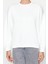 Regular Bisiklet Yaka Düşük Kol Regular Kalın Içi Polarlı Normal Kalıp Basic Örme Sweatshirt 4