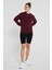 Lydney Kadın Sıfır Yaka Sweatshirt Bordo 4